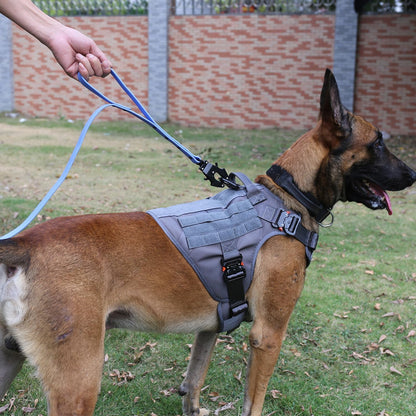 Tactical Dog Harness for Medium Breeds with Full Metal Buckles