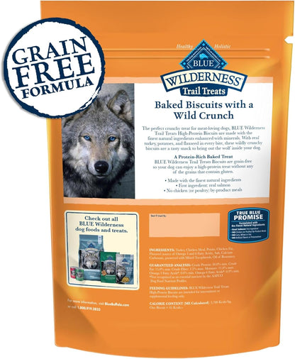 Wilderness Grain-Free Turkey Crunchy Dog Biscuits, 24 oz